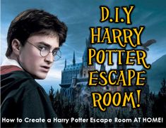 a harry potter escape room with the words diy harry potter escape room how to create a harry potter escape room at home