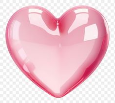 a pink heart - shaped object on a transparent background png image with no background