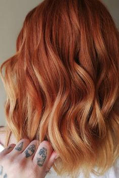 Redhead Balayage, Amber Hair Colors, 40 Hairstyles, Cheveux Oranges, Amber Hair, Red Hair Don't Care, Spring Hair Color