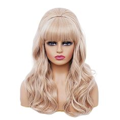 Category:Synthetic Wig; Gender:Women's; Wig Type:Cosplay Wig; Occasion:Daily Wear,Party / Evening,Vacation,Birthday,Cosplay Costumes; Age Group:Adults; Cosplay Works:80S; Color Shade:Dark Brown,Blonde,Pink,Green,Brown; Hair Material:Synthetic Hair; Cap Construction:Machine Made; Texture:Curly; Length:Long; Features:Soft,Cosplay,Natural,Comfortable,Fluffy; Heat Resistant:Yes; Listing Date:08/08/2023; Cap Circumference:; Front to Back:; Nape of Neck:; Side to Side Across Forehead:; Side to Side Ov Brown Hair Halloween Costumes, 80s Costume, Blonde With Pink, Wig Stand, Wigs Online, Brown To Blonde, Costume Wigs, Blonde Wig, Strawberry Blonde