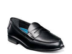 Nunn Bush-Drexel Penny Loafer Look your best in the Drexel penny loafer from Nunn Bush. With a Comfort Gel footbed and soft moisture-wicking lining, these slip-ons promise to keep you feeling great all-day long. Formal Slip-on Slip-resistant Loafers, Slip-resistant Plain Toe Slip-ons For Formal Wear, Formal Slip-resistant Plain Toe Slip-ons, Slip-resistant Moc Toe Loafers For Work, Classic Slip-resistant Slip-ons For Business, Classic Plain Toe Slip-resistant Loafers, Classic Slip-resistant Plain Toe Loafers, Formal Slip-resistant Round Toe Loafers, Classic Slip-on Dress Shoes With Slip-resistant Sole