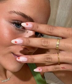 Wife Nails, Paznokcie Hello Kitty, Skincare Accessories, Kutek Disney, Nagel Tips, Grunge Nails, Summery Nails, Basic Nails, Casual Nails