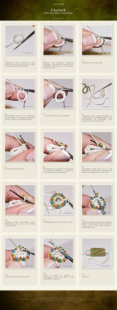 the instructions for how to make beaded bracelets