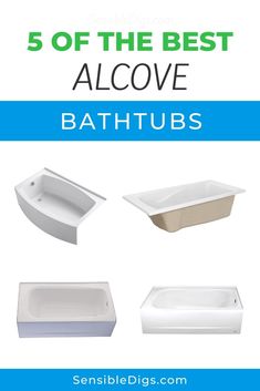 the 5 best alcove bathtubs