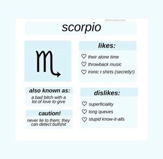 scorpio is an acronym used to describe what zodiacs are and how they mean them