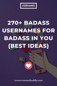 Badass Usernames Trap Usernames, Clever Username Ideas, Flirty Username Ideas, Bad Usernames For Instagram, Gangsta Usernames For Instagram, Usernames For Reddit, Badass Usernames For Instagram, Space Username Ideas, Ps5 Usernames Ideas