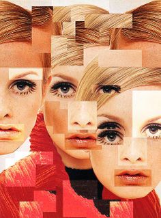 a collage of photos with different women's faces