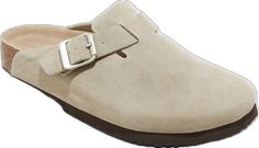 Casual Beige Suede Clogs, Beige Suede Casual Clogs, Casual Suede Clogs For Workwear, Beach Socks, Mule Flats, Target Shoes, Fuzzy Socks, Hype Shoes, Thick Socks