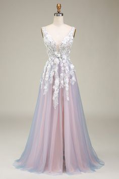 Sheer Bodice V-neck Wedding Dress, Summer Formal Tulle Bridesmaid Dress, Summer Wedding Gown With Sheer Bodice, Summer Wedding Evening Dress With Sheer Bodice, Elegant Sleeveless Pink Wedding Dress, Elegant Summer Wedding Ball Gown, Summer Banquet Gown With Sweep Train, Elegant Summer Tulle Wedding Dress, Elegant Pink Lace Ball Gown