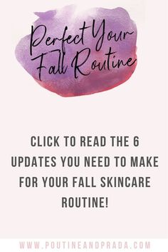 In today’s post I’m going to take your through my suggestions to update your fall skincare routine and combat that dry air! Fall Skincare Routine, Fall Skincare, Skincare Ideas, Winter Skincare, Autumn Skincare, Skin Care Routine For 20s, Skin Care Routine 30s, Fall Beauty, Dry Skin Patches