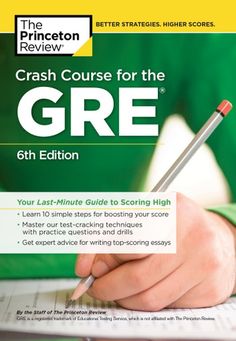 the princeton review crash course for the gre