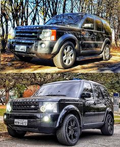 two pictures of the same vehicle in different stages of being painted black and silver, one is