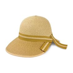 MAGID WOMEN'S STRAW PANAMA SUN HAT Size: One Size. Gender: female. Age Group: adult. Beige Visor Bucket Hat For Beach Season, Beige Visor Bucket Hat For Beach, Beige Bucket Hat With Visor For Beach Season, Yellow Straw Hat For Summer, Brown Summer Visor Sun Hat, Yellow Straw Sun Hat For Spring, Brown Visor Sun Hat For Summer, Brown Visor Straw Hat For Summer, Brown Summer Visor Straw Hat