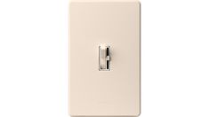 a white light switch is shown on a white background