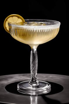 A vibrant Alaska Cocktail showcasing gin and Yellow Chartreuse, garnished with a lemon twist. Perfect for cocktail lovers looking to recreate this herbal drink using one eye-catching image.