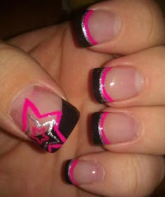 80s Nails, Spring Nail Art, Trendy Nail Design, Get Nails, Star Nails, Nails Toes, Cute Nail Designs