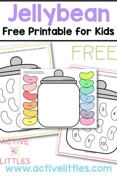 the jelly bean free printable for kids