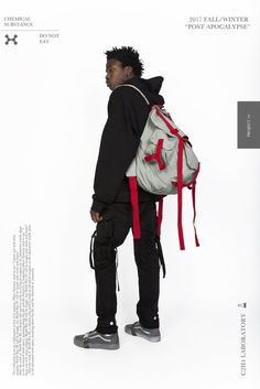 Wearing A Backpack Reference, Guy With Backpack Reference, Backpack Pose Reference, Backpack Pose, Functional Streetwear Backpack, Streetwear Backpack With Zipper Closure, Male Pose Reference, Figure Poses, Poster Layout