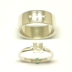 "Introducing Puzzle Promise Ring. It will make a great statement for you and your boyfriend or husband. Having this rings just fun and enjoyable between couple. You may get the rings in a set of two or as in one ring. You can also write your ring sizes on both ring in the order detail section upon purchase. Base Material: 925 Sterling Silver Men Ring Depth: 8mm (Approximately) Women Ring Depth: 6mm (Approximately) Metal Stamped: 925 Themes: Puzzle Style: Wedding Band, Stackable ring. Thickness: Wedding Ring Stack, Ring For Couple, Engagement Ring Holders, Ring Holder Necklace, Silver Men Ring, Promise Rings For Couples, Matching Ring, Etsy Wedding Rings, Engagement Wedding Ring