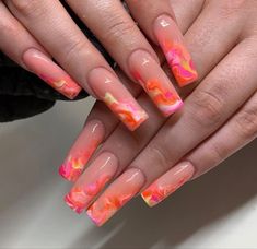 Tears Of Gold, Nail Ideas Acrylic, Summery Nails, Soft Nails, Acrylic Nails Coffin Short, Pink Nail