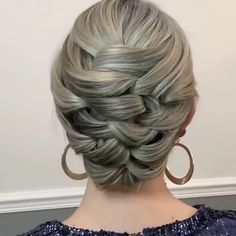 Formal Low Bun For Short Hair, Older Women Updo Hairstyles, Bridesmaids Updos For Medium Hair, Hair Styles For Mother Of The Groom, Simple Up Dos For Medium Hair, Up Dos For Medium Hair Wedding, Partial Updos For Medium Hair, Mother Of The Bride Hairstyles Over 50, Mob Hair Styles