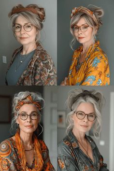 Hair With Glasses, Sally Owens, Long Blonde Curls, Grey Hair And Glasses, Chic Haircut, Grey Hair Inspiration, Layered Haircuts For Medium Hair, Types Of Hair, Bridal Decorations