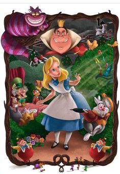 an image of alice and the seven dwarfs