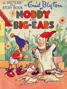 an old children's book with the title noddy and big - ears