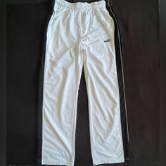 In Great Condition No Rips, Tears, Holes Or Stains. Worn A Few Times Then Placed In Storage For Years. No Others Like It Online For Sale In This Cool Color Scheme. Vintage Track Pants, Puma Pants, Puma White, Puma Mens, Gym Workout, Color Scheme, Track Pants, Gym Workouts, Vintage Men