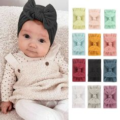 12pcs Girls Baby Toddler Turban Headband Hair Band Bow 6PCS Accessories Headwear Material: cloth Color: as the picture shows, (Due to the difference between different monitors, the picture may have slight color difference. please make sure you do not mind before ordering, Thank you!) Package weight: 180g Package size: 25x10x8cm,(Please allow 1-3mm error due to manual measurement. please make sure you do not mind before ordering.) Size: One Size.  Color: Yellow.  Gender: unisex.  Age Group: infan Toddler Turbans, Kids Hairband, Mini Hair Bows, Toddler Hair Accessories, Flower Hair Bows, Big Hair Bows, Large Hair Bows, Baby Hair Accessories, Turban Headband