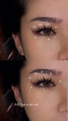 Lash Extensions Styles For Asian Eyes, Monolid Lash Map, Manga Lash Map, Eyelash Extensions Styles Asian Eyes, Manga Lashes Extensions Asian, Eyelash Extension Asian Eyes, Lash Extentions Asian Eyes, Lash Extensions Makeup