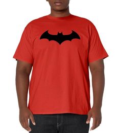 PRICES MAY VARY. Batman Hush Logo is 100% authentic, officially licensed Batman apparel, that comes in t-shirt, v-neck, tank top, longsleeve, pullover hoodie, sweatshirt, raglan and zip hoodie styles! Batman is a superhero first published by DC Comics in 1939. After witnessing the murder of his parents, Bruce Wayne swore vengeance and trained to fight criminals like The Joker, Catwoman, Penguin, Riddler, Harley Quinn, Poison Ivy, and Bane. Lightweight, Classic fit, Double-needle sleeve and botto Red Cotton T-shirt For Fan Conventions, Themed Cotton T-shirt With Front Print, Superhero Crew Neck Pre-shrunk T-shirt, Superhero Crew Neck Top With Front Print, Halloween Crew Neck Tops With Logo Print, Themed Cotton Short Sleeve Tops, Red Themed Crew Neck T-shirt, Crew Neck Tops With Logo Print For Halloween, Themed Cotton Crew Neck T-shirt