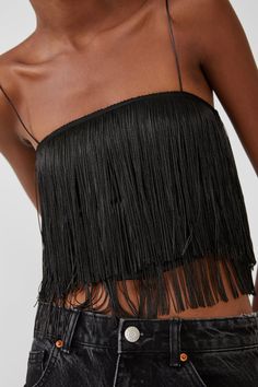 Top With Collar, Fringe Top, Polo Top, Top Shirt Women, Polo Style, Short Ribs, Neck Crop Top, Zara United States, Beautiful Outfits