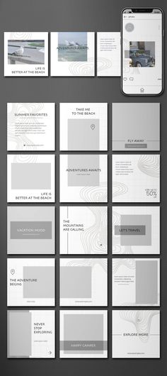 an assortment of business cards and envelopes with the same design as well as photoshopped