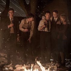 The secret history Dark Academia Friends, The Heist, Tom Riddle, All The Young Dudes, Remus Lupin