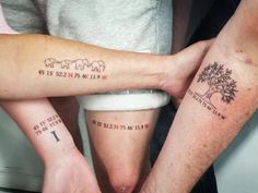 Coordinate Family Tattoos Designs Ideas Symbols Of Family, Family Drawing Tattoo, Eris Tattoo, Elephant Family Tattoo, Family Tree Tattoo, Family Tattoo Designs, Families Hands, Lion Family