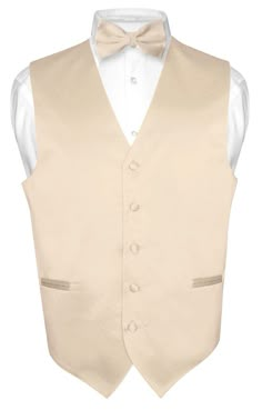 a vest with a bow tie on it