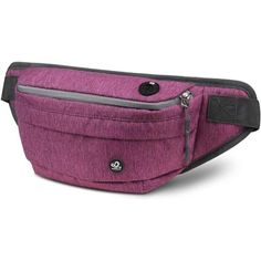 Large Capacity:The Fanny Pack Is 15.7''X5.9''X3.9''.There Are 4 Separate Pockets In Total,Ideal To Organize Your Necessities Separately;Which 3 Compartments In Main Pouch Allow You To Keep Your Iphone 7/8/X Plus,Ipad Mini 4/5/6,Wallet,Cards,Umbrella,Water Bottle Separately Without Scratching Your Phone Screen. One Pocket In Front To Fit Lipstick,Tissue,Earphone And So On Convenient Earphone Hole: An Earphone Hole On The Front Right Side Provides Easy Access To The Earphones So That You Can Enjoy Running At Night, Mens Waist Bag, Bum Bags, Coach Crossbody, Hip Bag, Purple Bags, Mini Wallet, Waist Pack, Sport Bag