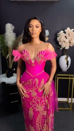 Nigerian Traditional Dresses, Owambe Styles, Lace Styles For Wedding, Muse Dress, Traditional Wedding Dress, African Wedding Attire, Traditional Wedding Attire