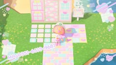 an animal crossing game is shown in this screenshot from the nintendo wii video game