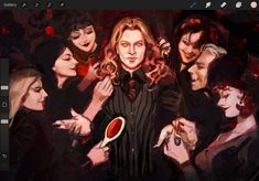 lestat art by baguettemast3r Vampire Stories, Vampire Art