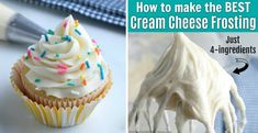 how to make the best cream cheese frosting for cupcakes and desserts