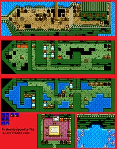 the legend of zelda's map from the legend of zeldas game