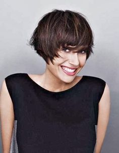 Short Cropped Hair, Brown Straight Hair, Cute Short Haircuts, Hair Styles 2014, 2015 Hairstyles, Cute Hairstyles For Short Hair, Hair Dos