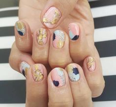 pinterest: natalyaamiee Abstract Nails, Rebecca Ferguson, Beautiful Nail Art, 3d Nail Art, Nail Decorations