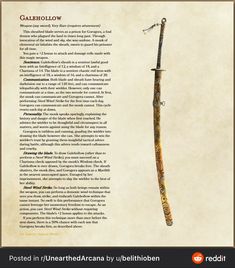 Katanas Dnd 5e, Dnd Magic Items Homebrew, Dnd Stories, Dungeons And Dragons 5e