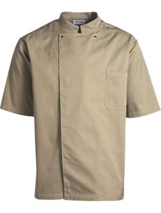 If you’re seeking a traditional chef or waiter’s jacket with all the comfort and durability modern design has to offer, look no further than this Unisex Chef/Waiter’s Jacket from Kentaur. We pulled out all the stops with this design to ensure the polished styling gives way to the functionality you need. You’ll enjoy: 65/35 Poly cotton blend for breath-ability and wash-ability Extra-large sizing, perfect for those that need a bit more room – view our sizing guide for perfect fit information to en Cool Uniforms, Waiter Uniform Design, Chefs Jacket, Waiter Uniform, Wabi Sabi Interior, Restaurant Uniforms, Room View, Chef Clothes, Chef Uniform