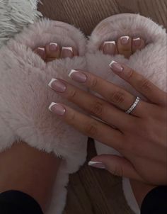 Subtle Nail Art, Short Acrylic Nails Designs, Pink Acrylic Nails, Elegant Nails, Fire Nails