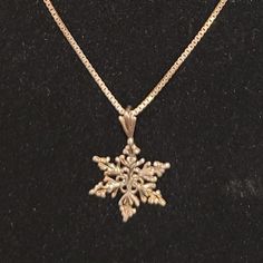 Gm Italy Sterling Silver 925 Marking This Item Has Never Been Used. Nevertheless, You Might Want To Publish It For A Brighter Silver Shine. (Item#Lauren7) Snow Flake, Star Of David, Silver 925, Womens Jewelry Necklace, New Color, Jewelry Necklaces, 925 Sterling Silver, Women Jewelry, Italy