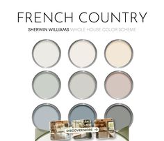 French Country Sherwin Williams Paint Palette, Paint Colors for Home, Cottage Neutrals, Whole House Color Scheme, Sea Salt Small Cottage Kitchens, Tiny Cottage Kitchen, English Cottage Kitchens, Kitchens Decor, Cottage Kitchen Decor, Cozy Cottage Kitchen, Cottage Kitchen Cabinets, Charming Cottage, Tiny Cottage